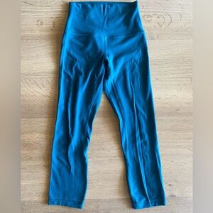 Lululemon align leggings. Size 2. Color green.